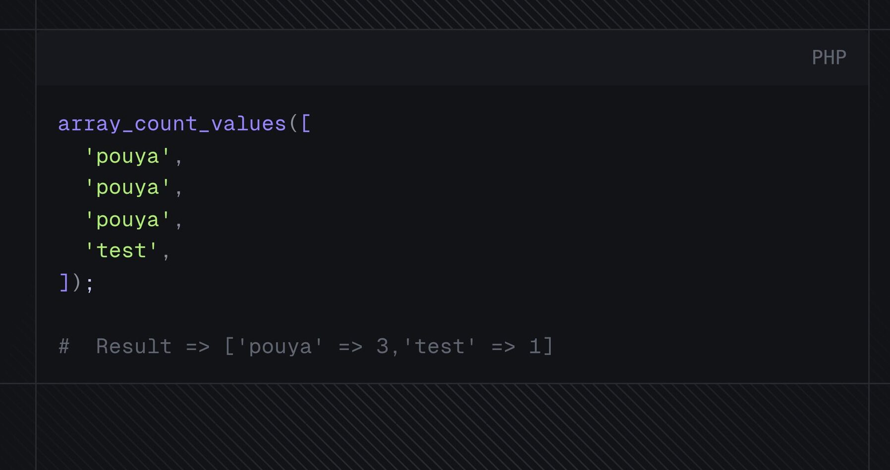 array_count_value