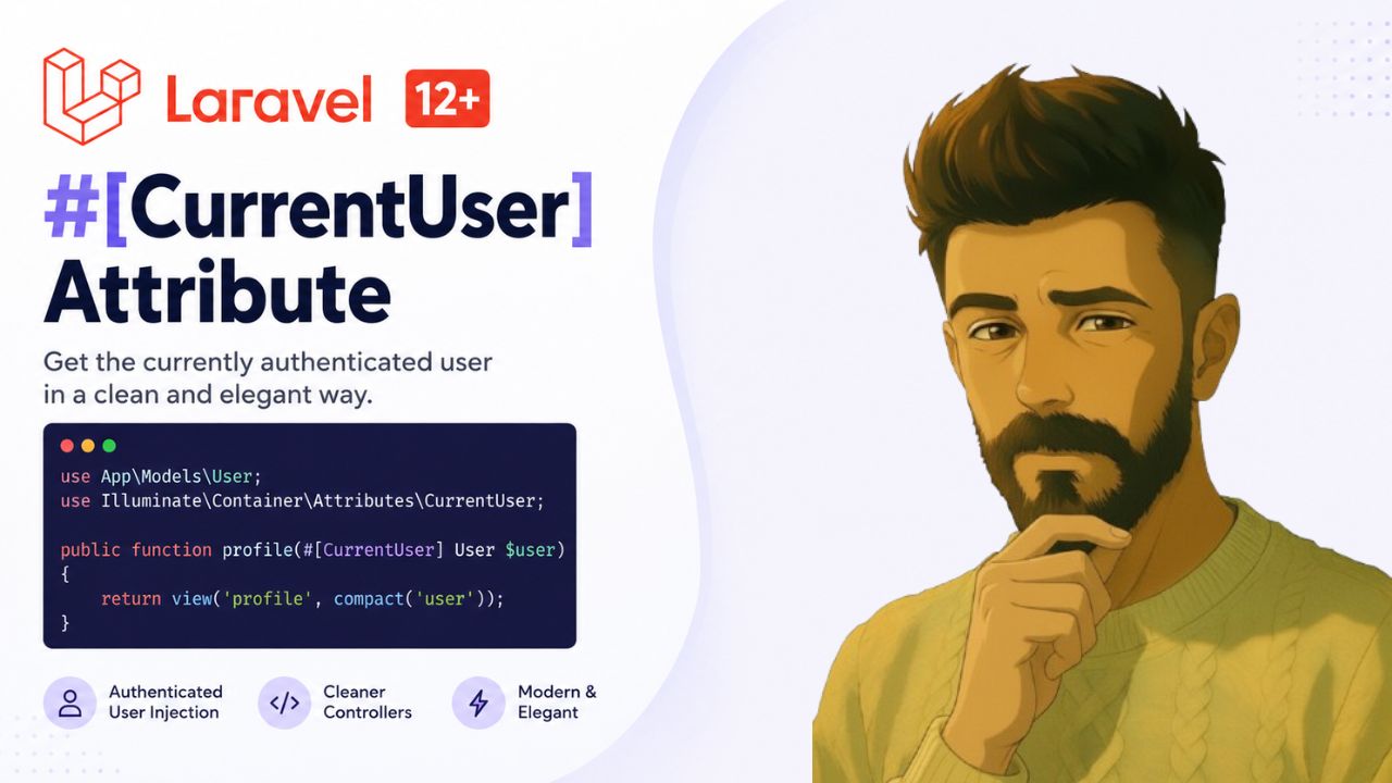 Laravel #[CurrentUser] Attribute