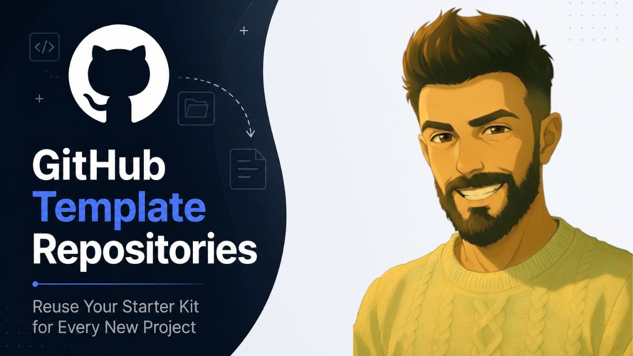 GitHub Template Repositories: Reuse Your Starter Kit for Every New Project
